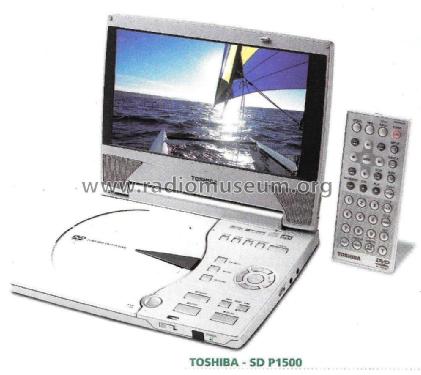 Toshiba DVD Portátil SD-P1500; SEMP -TCL, Toshiba, (ID = 1994014) R-Player