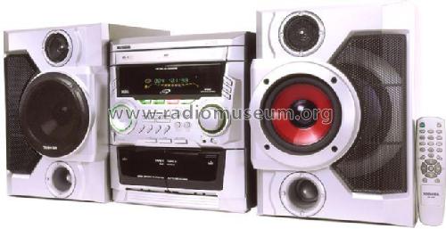 Toshiba Mini Hi-Fi system MS 6550CD; SEMP -TCL, Toshiba, (ID = 1990176) Radio