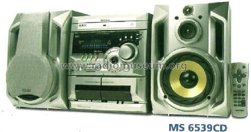 Toshiba Mini Hi-Fi system MS6539CD; SEMP -TCL, Toshiba, (ID = 1882317) Radio