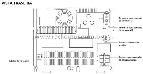 Toshiba Mini Hi-Fi system MS6539CD; SEMP -TCL, Toshiba, (ID = 1882357) Radio