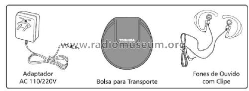 Toshiba Portable CD Player CDP6170S; SEMP -TCL, Toshiba, (ID = 1918100) Radio