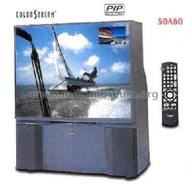 Projection Television 50A60; Toshiba Corporation; (ID = 2693223) Televisión