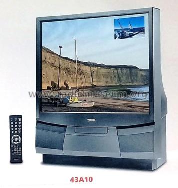 Projection Television 43A10; Toshiba Corporation; (ID = 2693928) Televisore