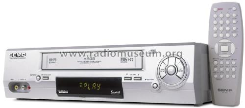Video Cassette Recorder Hi-Fi Stereo VC X698; SEMP -TCL, Toshiba, (ID = 2715400) R-Player
