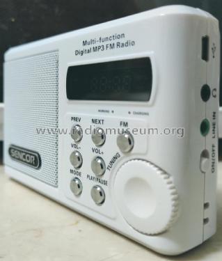 Multi-function Digital MP3 FM Radio SRD 215 B and W; Sencor brand; Europe (ID = 2950013) Radio