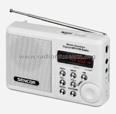 Multi-function Digital MP3 FM Radio SRD 215 B and W; Sencor brand; Europe (ID = 2652153) Radio