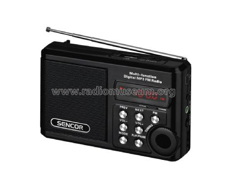 Multi-function Digital MP3 FM Radio SRD 215 B and W; Sencor brand; Europe (ID = 2652154) Radio