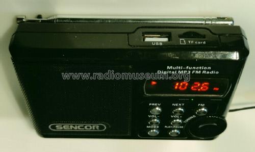 Multi-function Digital MP3 FM Radio SRD 215 B and W; Sencor brand; Europe (ID = 2652168) Radio