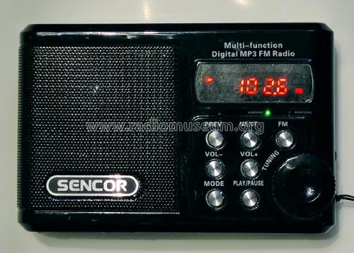 Multi-function Digital MP3 FM Radio SRD 215 B and W; Sencor brand; Europe (ID = 2652170) Radio
