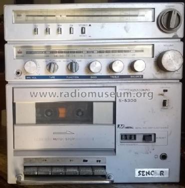 Portable Mini Compo S-5300; Sencor brand; Europe (ID = 2129368) Radio