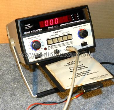 Capacitor-Inductor Analyzer LC-75; Sencore; Sioux Falls (ID = 2734739) Ausrüstung