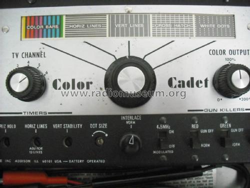 Color Cadet - Standard Color Generator CG18; Sencore; Sioux Falls (ID = 1792794) Equipment