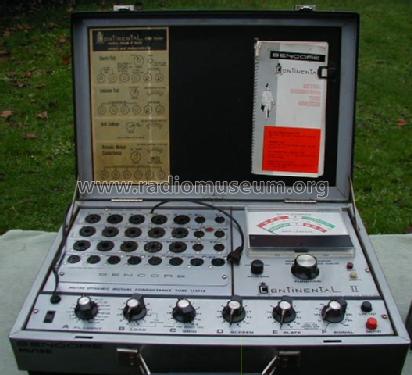 Continental II Tube Analyzer MU150; Sencore; Sioux Falls (ID = 532434) Equipment