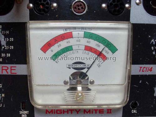 Mighty Mite II Tube Checker TC114; Sencore; Sioux Falls (ID = 801871) Ausrüstung