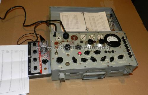 Tube Tester Modernizing Panel TM 116; Sencore; Sioux Falls (ID = 2651889) Ausrüstung