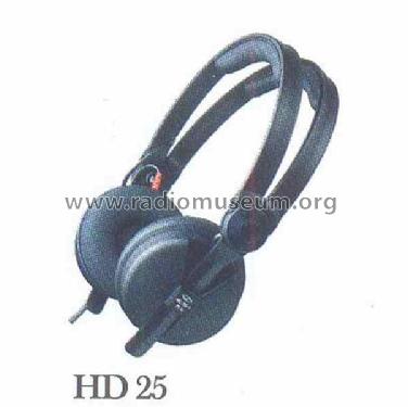 Kopfhörer HD25; Sennheiser (ID = 664710) Speaker-P