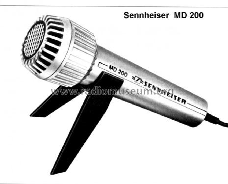 MD200; Sennheiser (ID = 55289) Microphone/PU