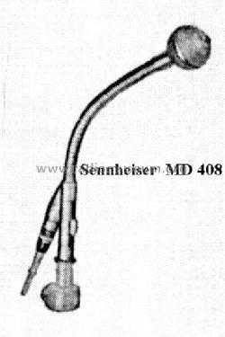 MD408; Sennheiser (ID = 55165) Microphone/PU