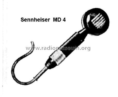 Labor W, MD4; Sennheiser (ID = 55168) Microphone/PU