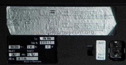 Mikroport-Empfänger EM 1008; Sennheiser (ID = 2158340) Commercial Re
