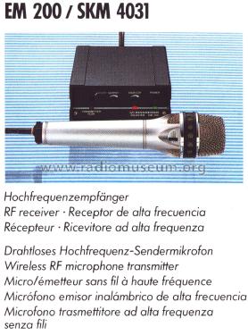SKM4031; Sennheiser (ID = 3163986) Microphone/PU