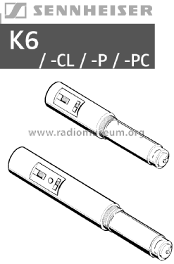 Mikrofon-Speiseadapter für Batterie- und Phantomspeisung K6; Sennheiser (ID = 2858622) Misc