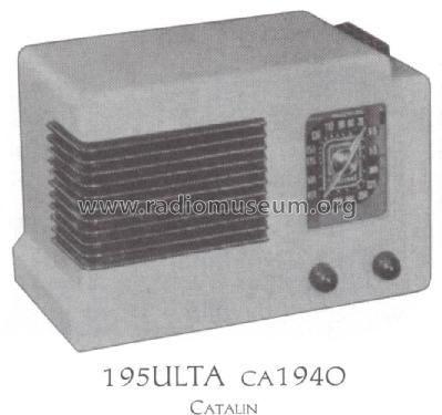195 UL or ULTA ; Sentinel Radio Corp. (ID = 1520197) Radio