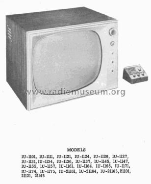 1U-21121 ; Sentinel Radio Corp. (ID = 2193175) Televisión