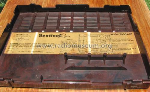 1U-354-2P ; Sentinel Radio Corp. (ID = 472021) Radio