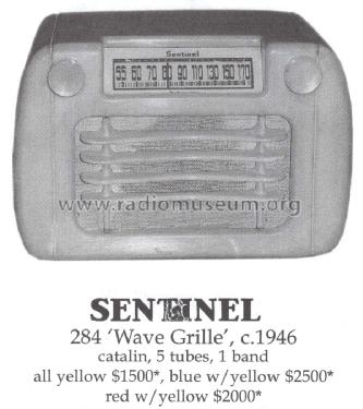 284 NI ; Sentinel Radio Corp. (ID = 1471755) Radio