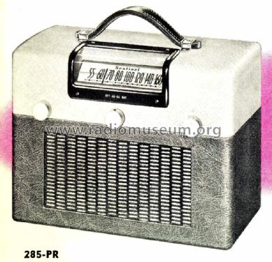 285-P or 285-PR ; Sentinel Radio Corp. (ID = 1352056) Radio