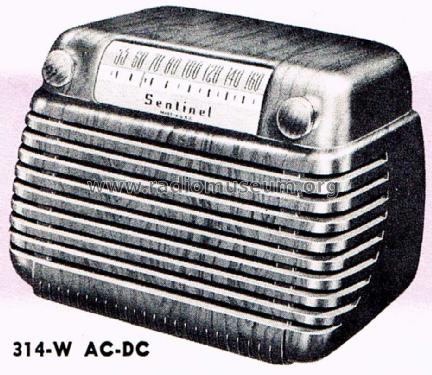 314-W ; Sentinel Radio Corp. (ID = 1349803) Radio