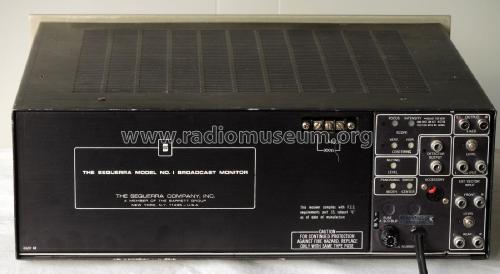 Broadcast Monitor Model 1 ; Sequerra Company Inc (ID = 2388565) Radio