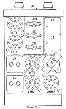 Beacon Receiver 524 BC-1206; Setchell Carlson, (ID = 959963) Mil Re