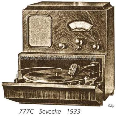 Cosmophon 777C; Sevecke, Carl, (ID = 2419) Radio