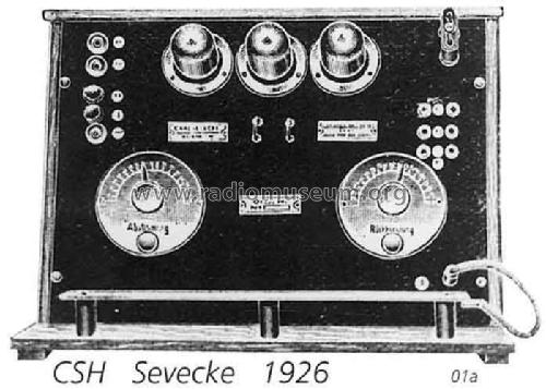 CSH; Sevecke, Carl, (ID = 2418) Radio