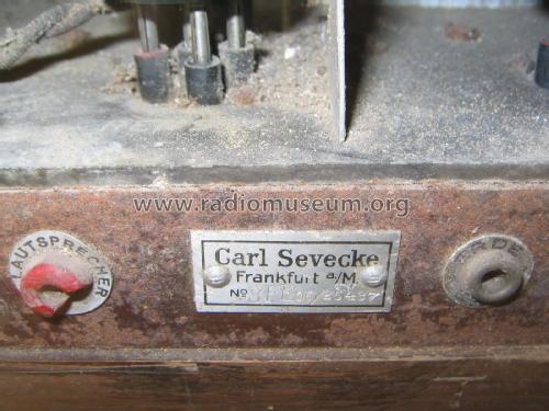 SFE06; Sevecke, Carl, (ID = 1836601) Radio