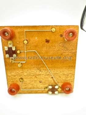Poste à galène, système Oudin Crystal radio, one slide tuner; Sexer, P.; Rennes (ID = 3107015) Crystal