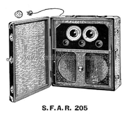 205; SFAR S.F.A.R.; Paris (ID = 2067672) Radio
