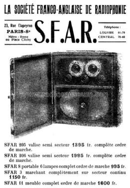 Sfar 3 ; SFAR S.F.A.R.; Paris (ID = 2067692) Radio