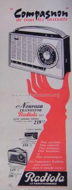 RA309T; Radiola marque (ID = 1640675) Radio
