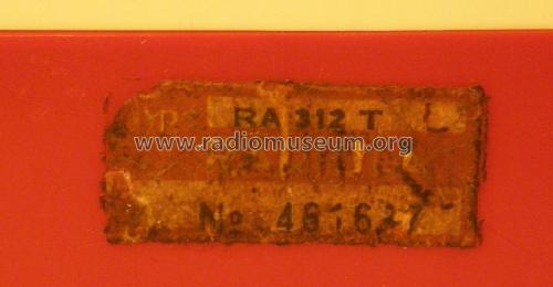 RA312T; Radiola marque (ID = 1577922) Radio