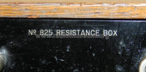 Four dial decade resistance box 825; Shallcross; (ID = 2736524) Equipment