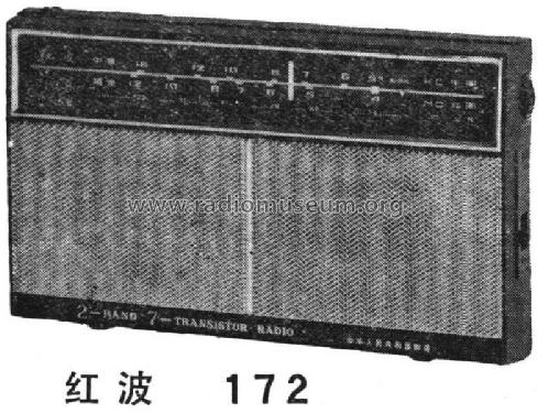 Red Wave 红波 172; Shanghai 101 上海一 (ID = 805062) Radio