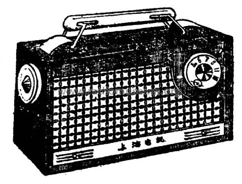 Meiduo 美多 Unknown Transistor Radio; Shanghai 上海无线电... (ID = 787702) Radio