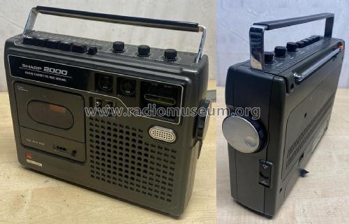 2000 Radio Tape Recorder GF-2000H; Sharp; Osaka (ID = 2868666) Radio