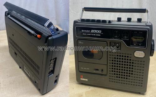 2000 Radio Tape Recorder GF-2000H; Sharp; Osaka (ID = 2868667) Radio