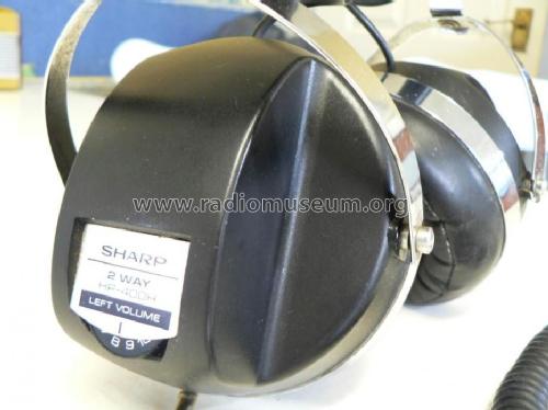 2 Way Stereo Headphone HP-400H; Sharp; Osaka (ID = 1050507) Speaker-P