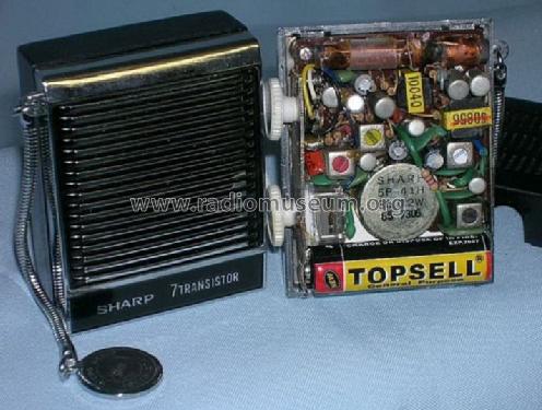 7 Transistor Micro Radio BP-103; Sharp; Osaka (ID = 582625) Radio