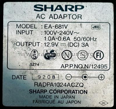 AC Adaptor EA-681V; Sharp; Osaka (ID = 2749754) Aliment.